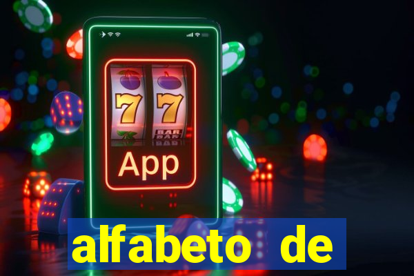 alfabeto de caligrafia bonita